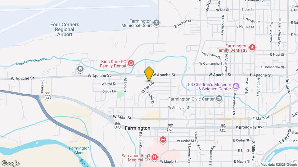 726 El Paso Dr Map and Location Details