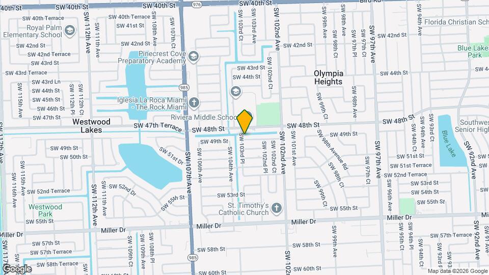 10351 SW 49th St, Unit 20873 Map and Location Details