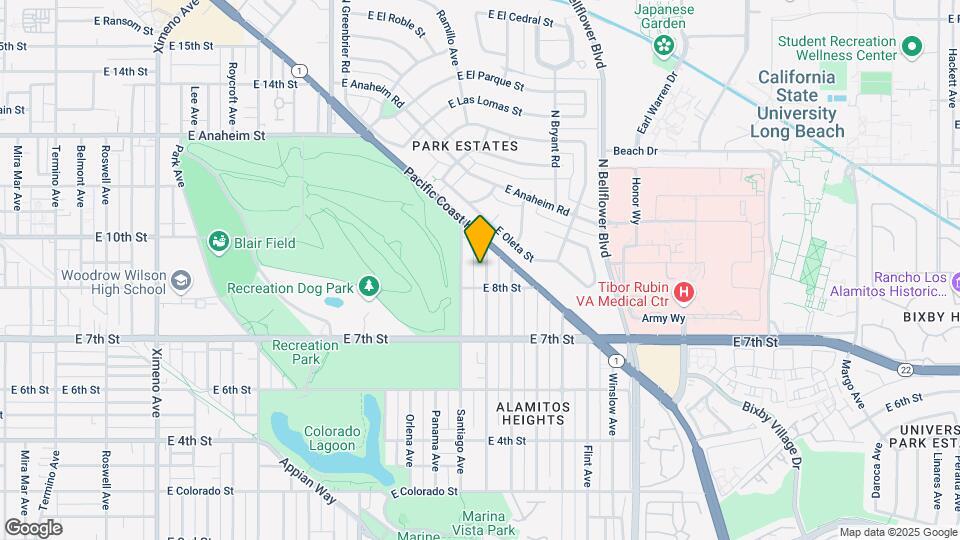 833 Terraine Ave Mapa y Detalles de la Ubicación