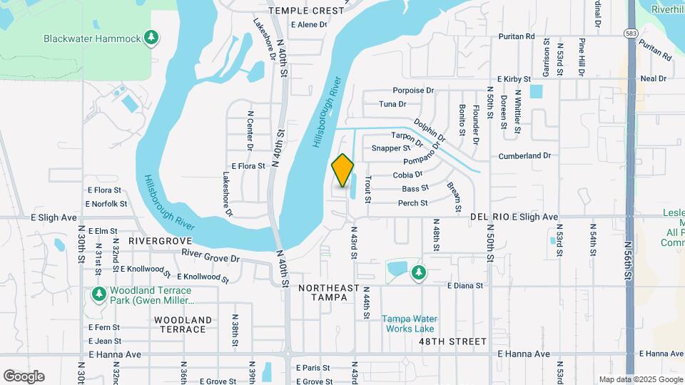 7101 E Bank Dr Map and Location Details