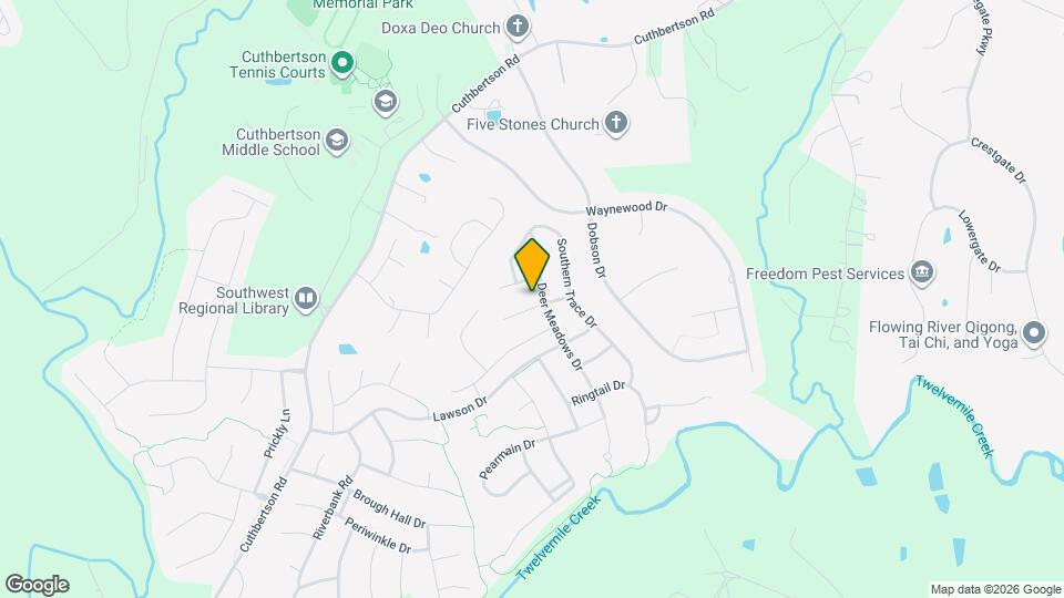 1104 Wainscott Dr Mapa y Detalles de la Ubicación