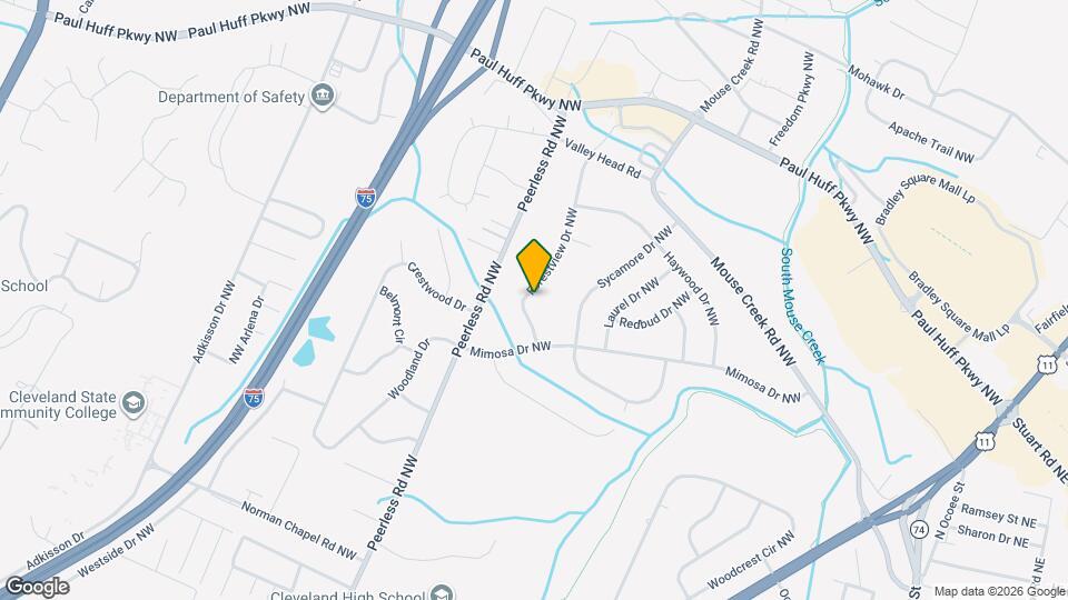 3840 Forestview Dr NW Map and Location Details