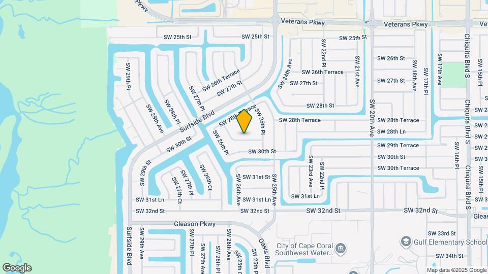 2537 SW 29th Terrace Map and Location Details