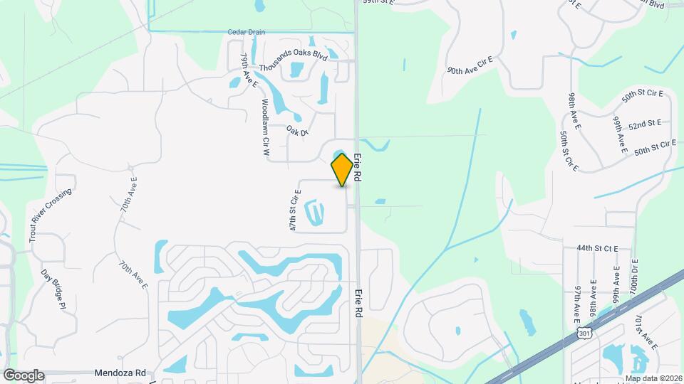 8215 47th St Cir E Map and Location Details