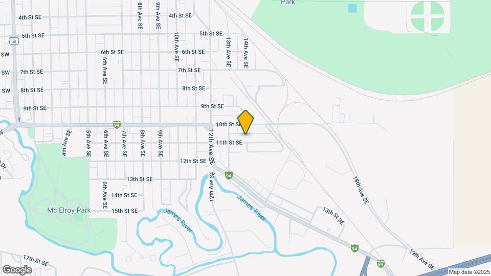 1313 11th St SE Map and Location Details