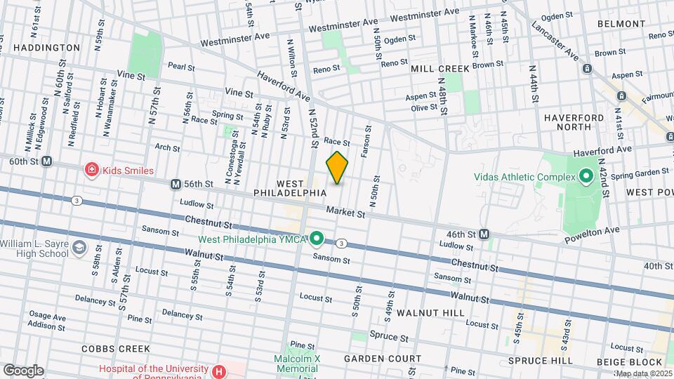 34 N Paxon St Mapa y Detalles de la Ubicación