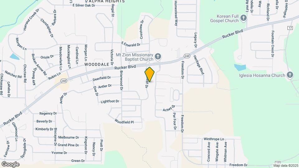 220 Yellowleaf Dr Map and Location Details