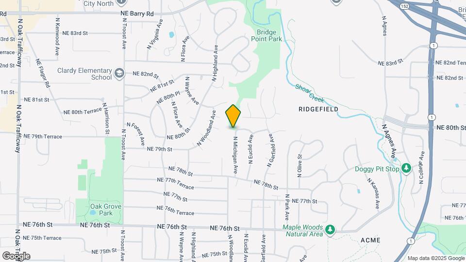 7924 N Michigan Ave Map and Location Details