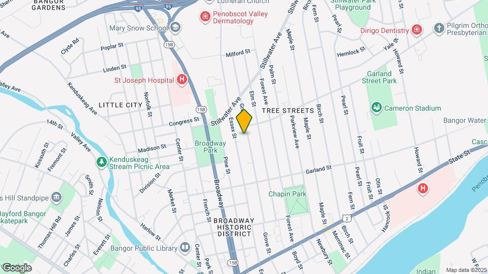208 Grove St, Unit 2 Map and Location Details