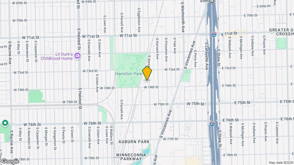 7338 S Stewart Ave, Unit Unit 2 Mapa y Detalles de la Ubicación