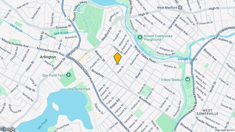 17 Beacon St Map and Location Details