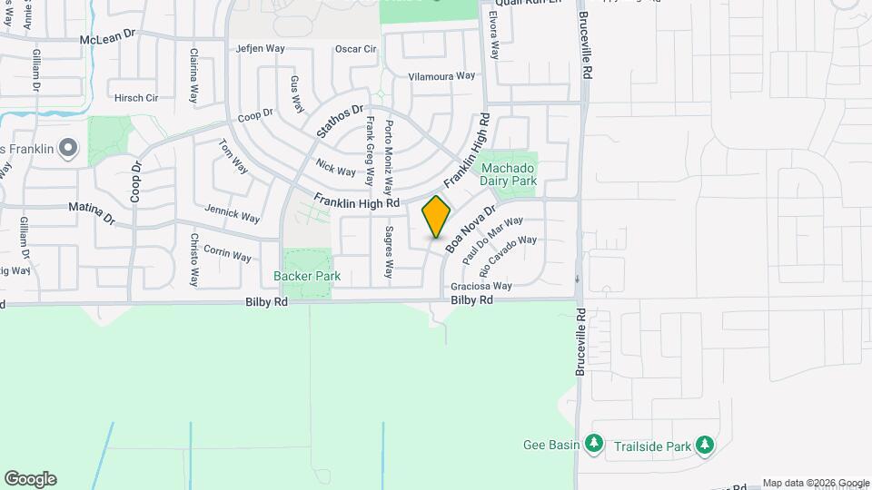 6804 Castro Verde Way Map and Location Details