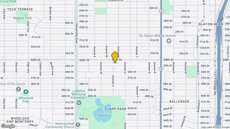 2120 35th St Map and Location Details