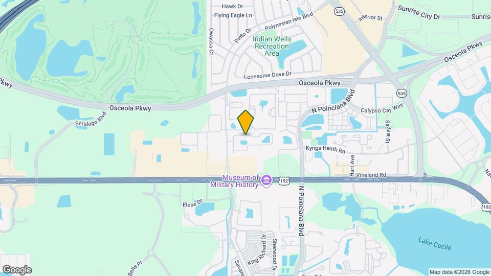 5465 Paradise Cay Cir Map and Location Details