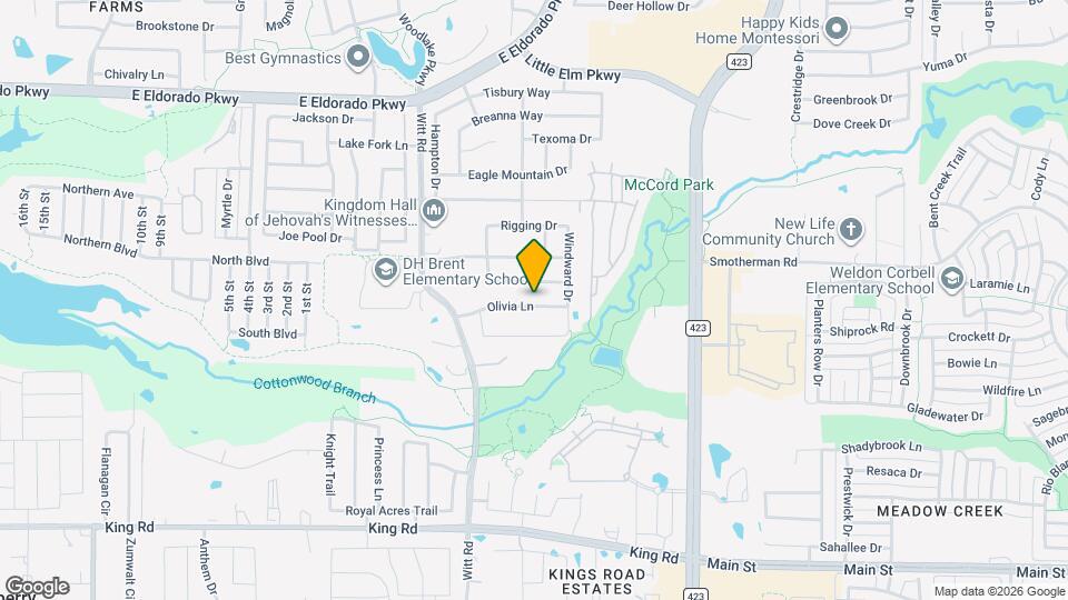 2341 Olivia Ln Map and Location Details