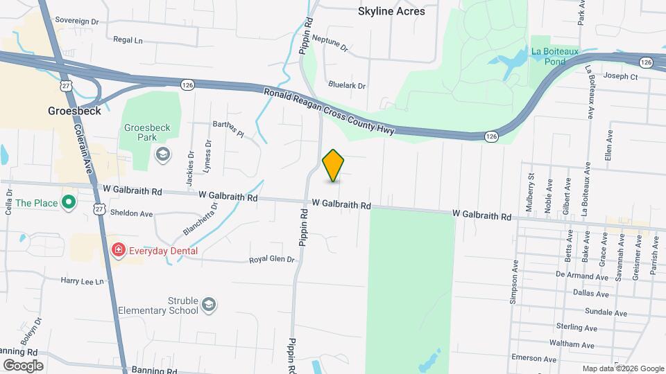 8253 Brownsway Ln Mapa y Detalles de la Ubicación