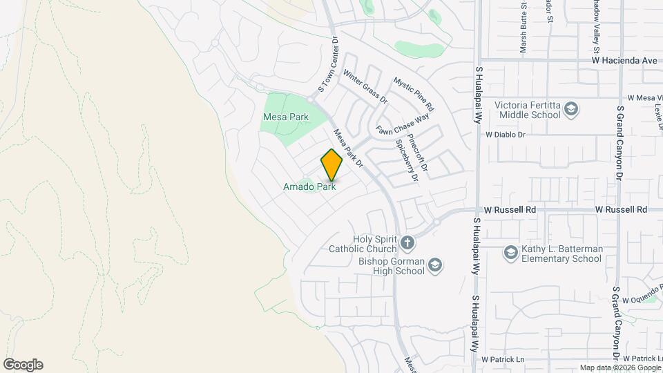 10595 Acacia Park Pl Map and Location Details