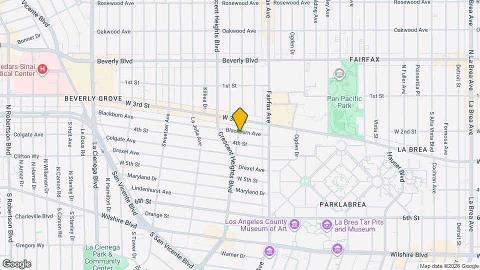 7970 Blackburn Ave Mapa y Detalles de la Ubicación