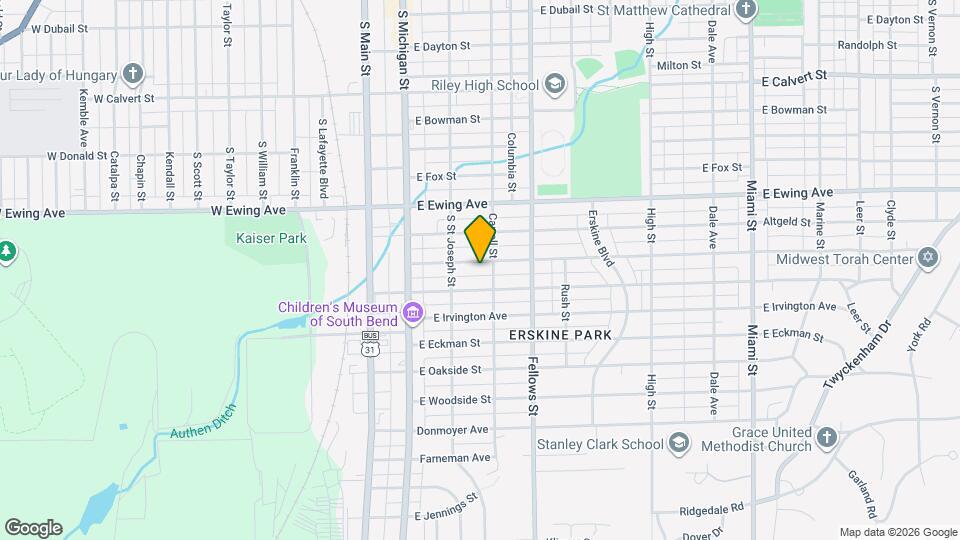 230 E Victoria St Map and Location Details