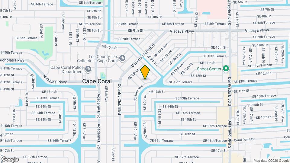 1045 SE 11th Terrace Map and Location Details