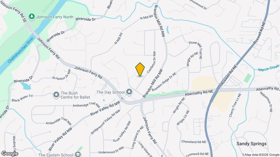 6670 Castleton Dr NW Map and Location Details