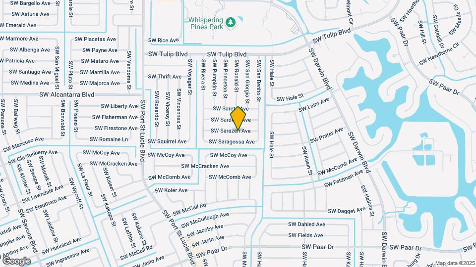 662 SW Sarazen Ave, Unit Furnished-Utilities Incl Mapa y Detalles de la Ubicación