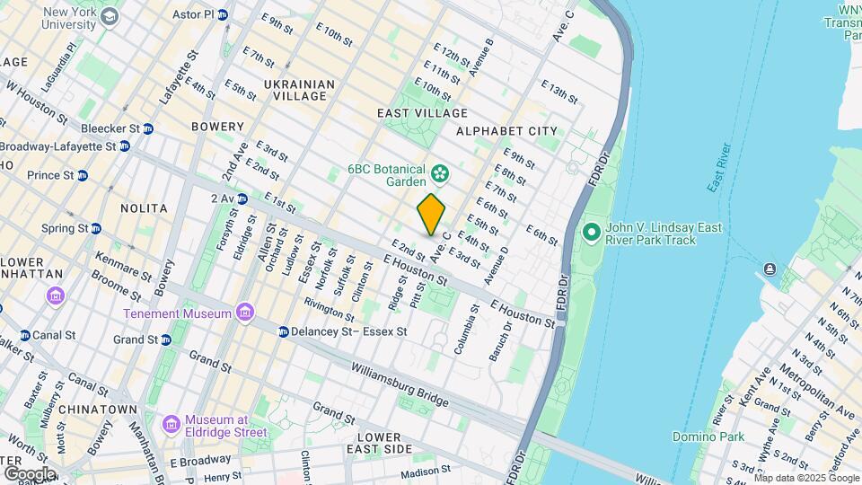 254 E 3rd St Map and Location Details
