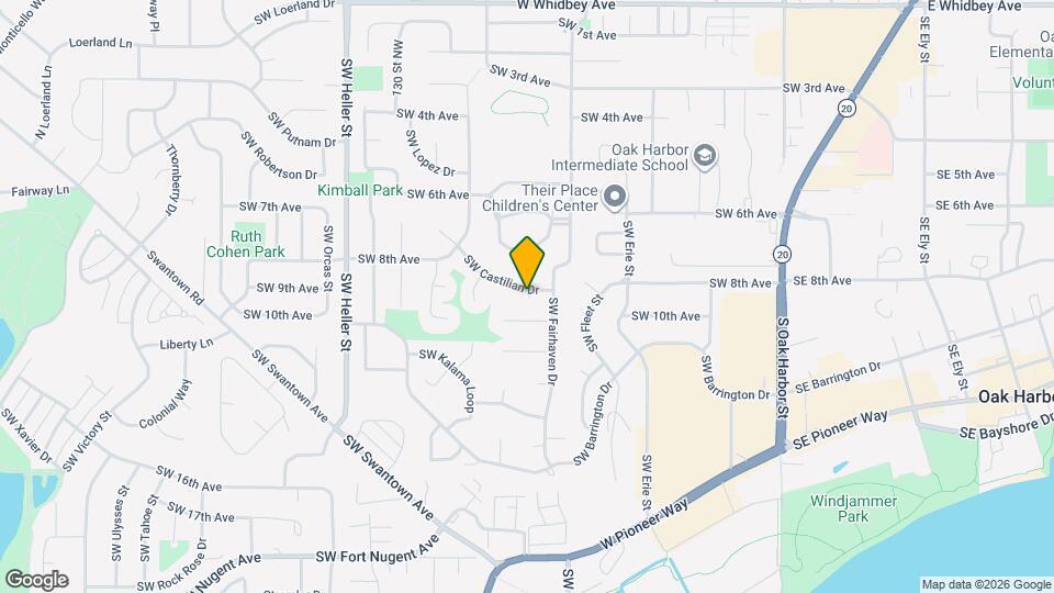 761 SW Castilian Dr Map and Location Details