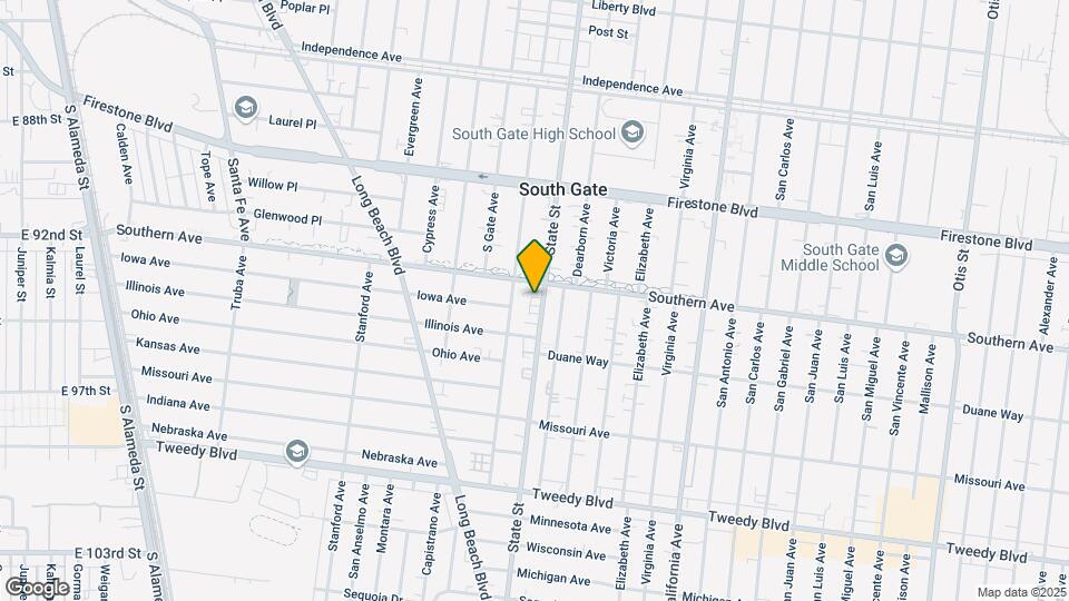 9223 State St Mapa y Detalles de la Ubicación