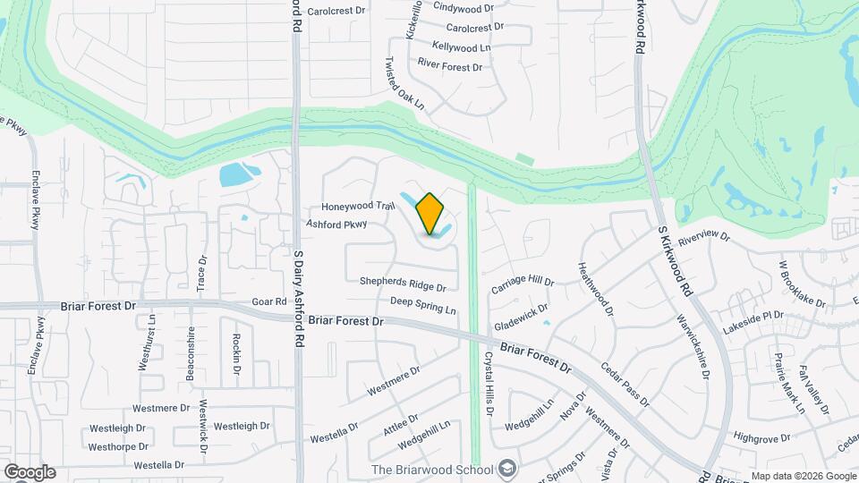 12418 Honeywood Trail Mapa y Detalles de la Ubicación