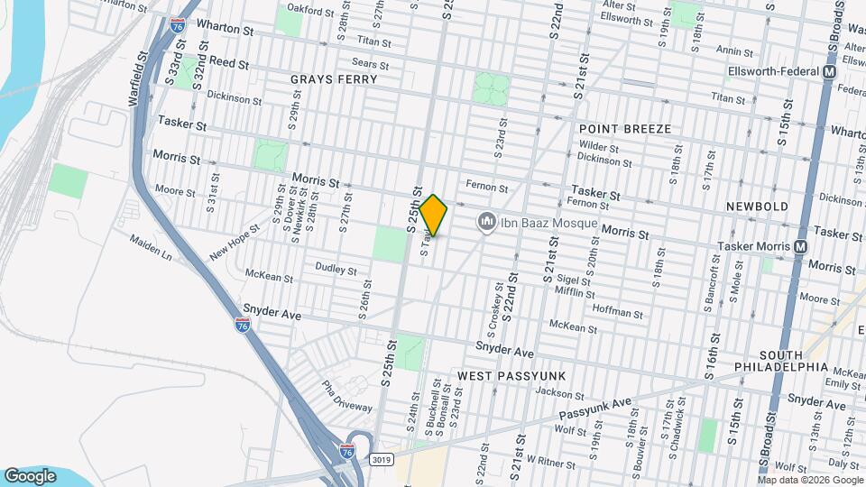 1812 S Ringgold St Map and Location Details