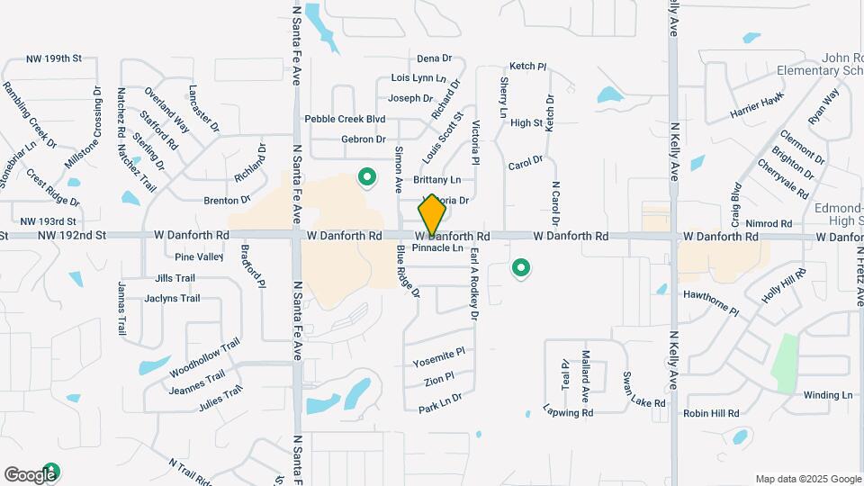 1801 Pinnacle Ln Map and Location Details