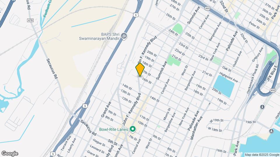 1516 John F. Kennedy Blvd Map and Location Details