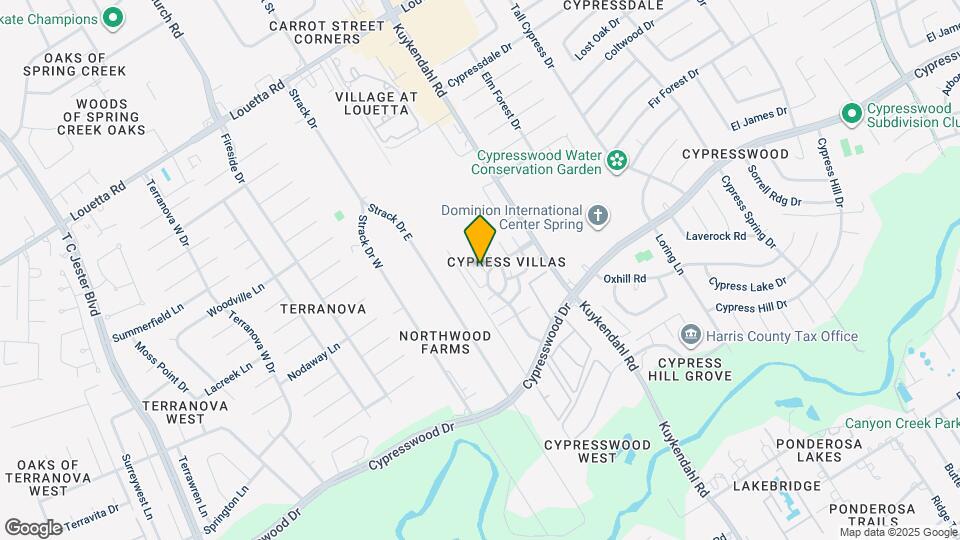 4486 W Cypress Villas Dr Map and Location Details