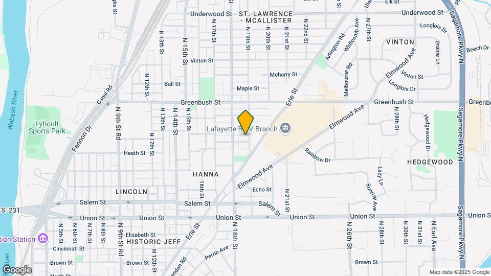 1826 Wilson St Map and Location Details