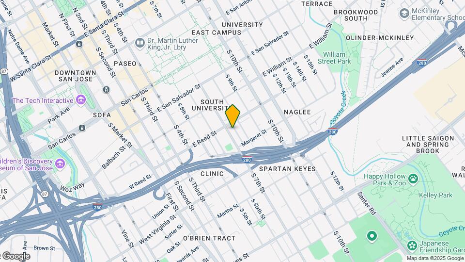 620 S 7th St Mapa y Detalles de la Ubicación