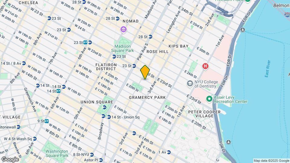 Gramercy Row Map and Location Details