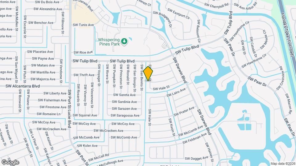 3544 SW Hale St Mapa y Detalles de la Ubicación