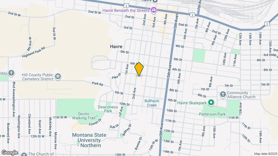 212 7th St Map and Location Details