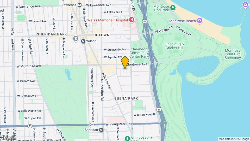 4325 N Dayton St Map and Location Details