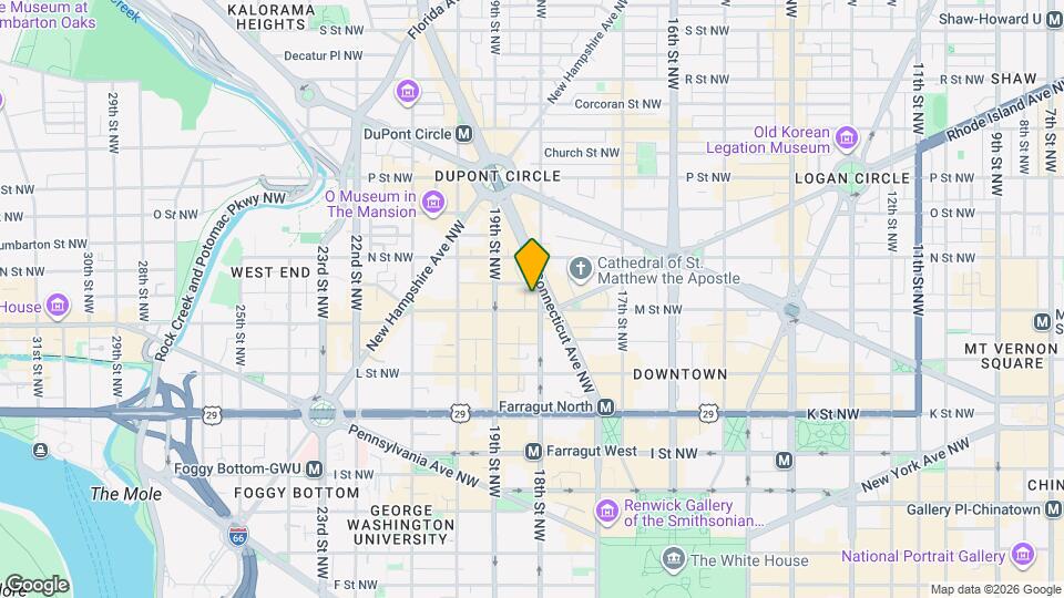 1200 18th St NW Map and Location Details