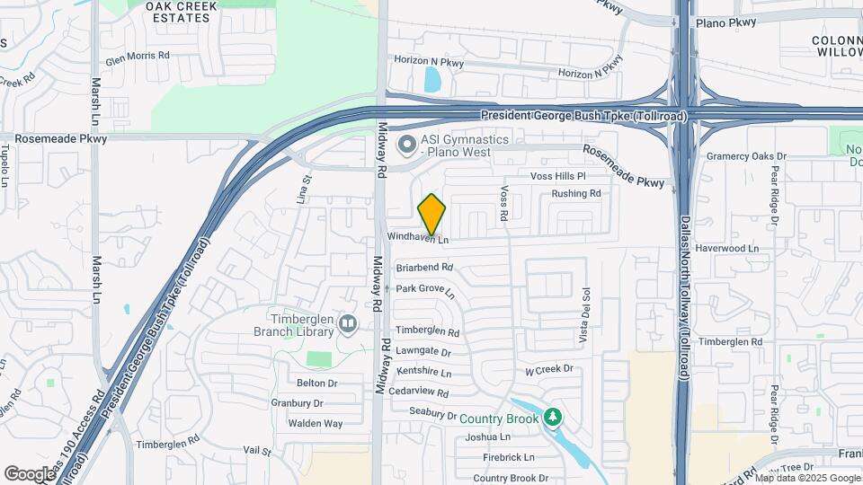 4080 Windhaven Ln Map and Location Details