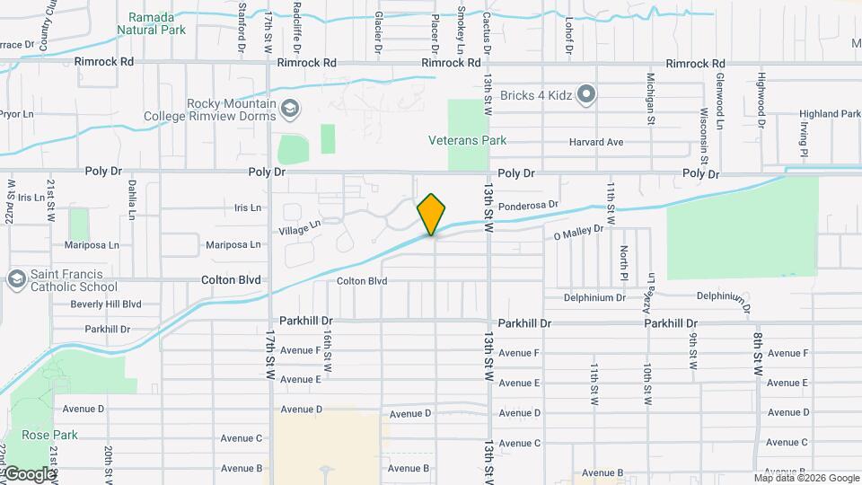 2210 14th St W Map and Location Details