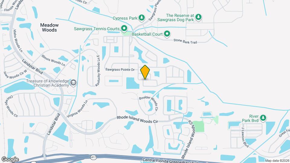 2420 Plantation Oak Dr Mapa y Detalles de la Ubicación