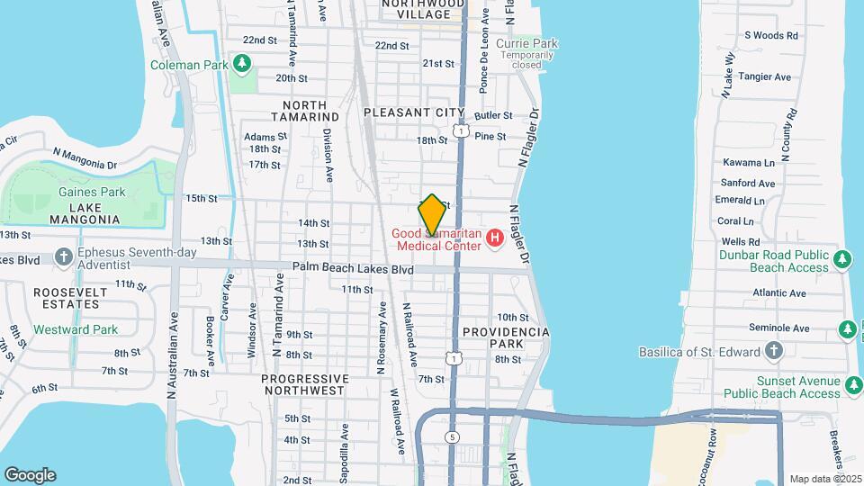 429 13th St Map and Location Details