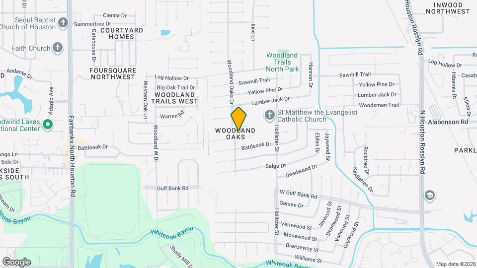 7862 Split Oak Dr Map and Location Details