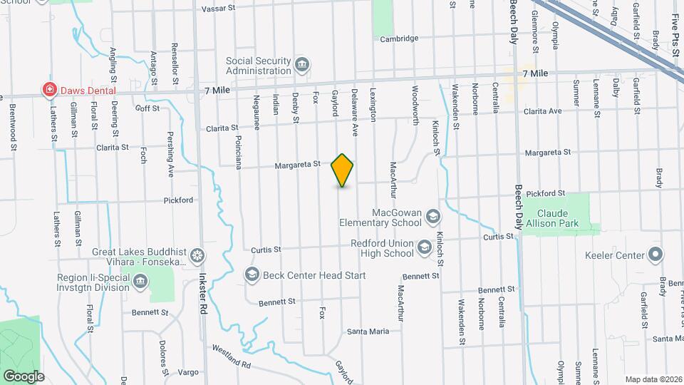 18434 Gaylord Map and Location Details