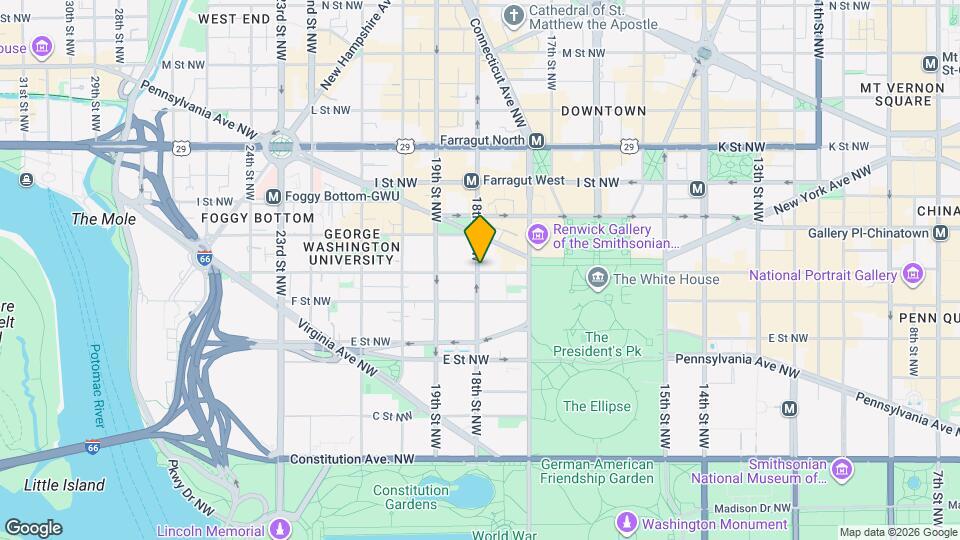 701 18th St NW Map and Location Details