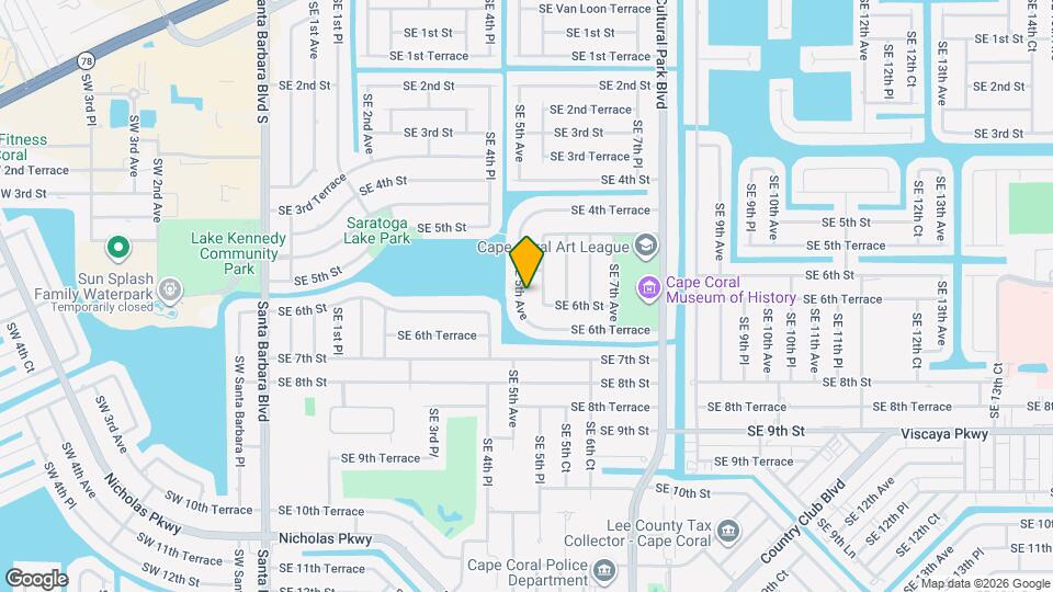 551 SE 5th Ave Map and Location Details