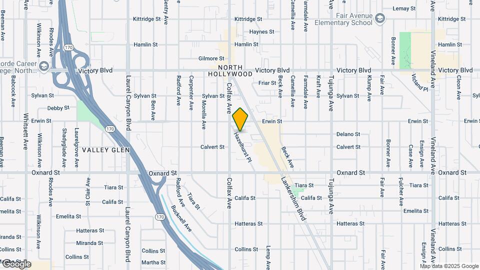 6130 Hazelhurst Pl Map and Location Details